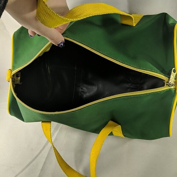RARE Wimbledon 100th Championships 100 Years 1977 Vintage Green Gym Duffle Bag - Picture 11 of 16
